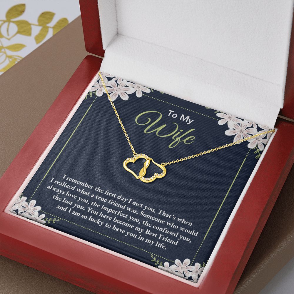 To My Wife - Best Friend Necklace